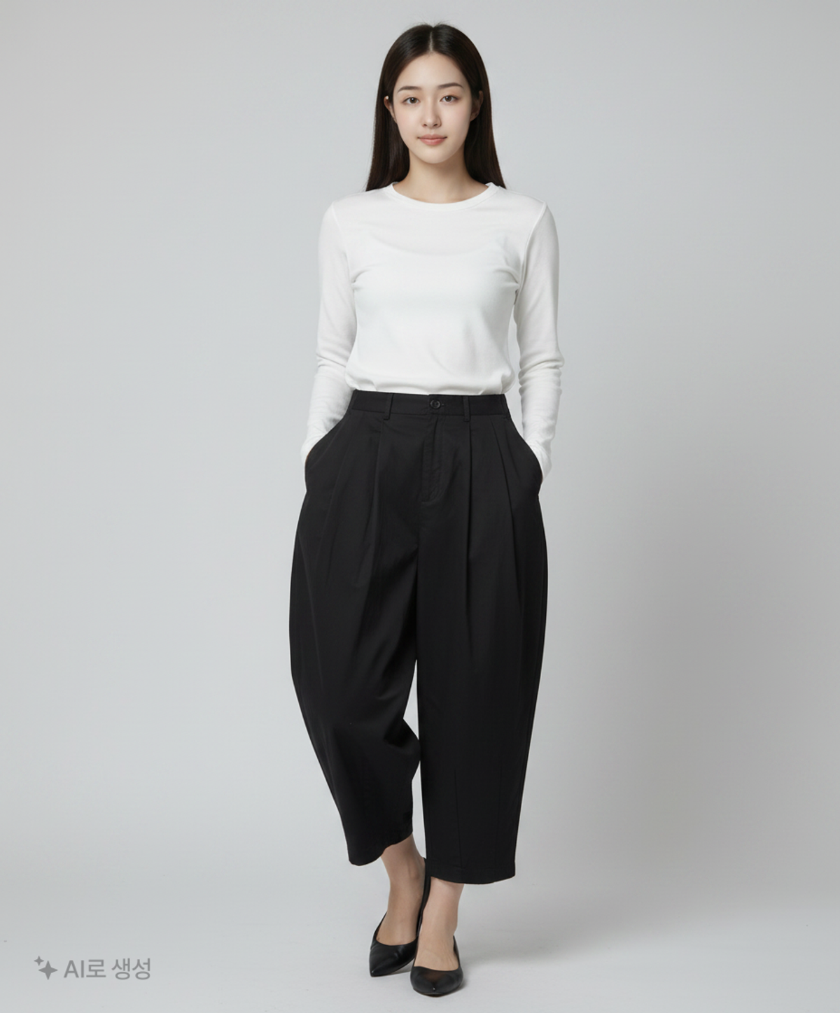 무신사 스탠다드(MUSINSA STANDARD) 코튼 팬츠 36