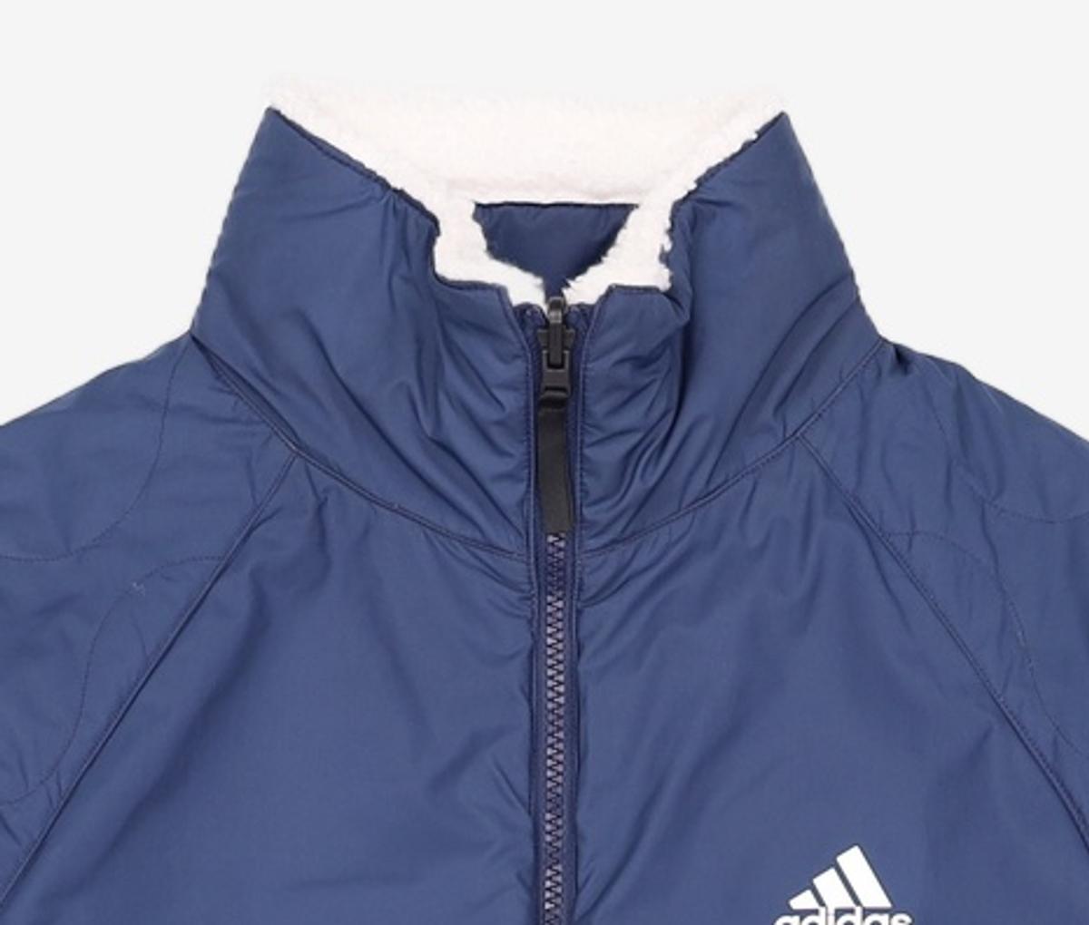 아디다스(ADIDAS) 쉐르파 리버서블 자켓 - 화이트:네이비 / H23092 S