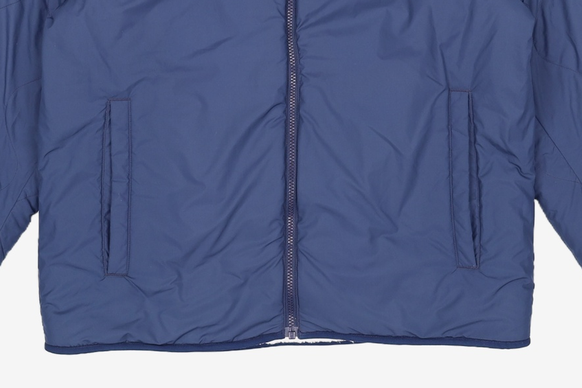 아디다스(ADIDAS) 쉐르파 리버서블 자켓 - 화이트:네이비 / H23092 S