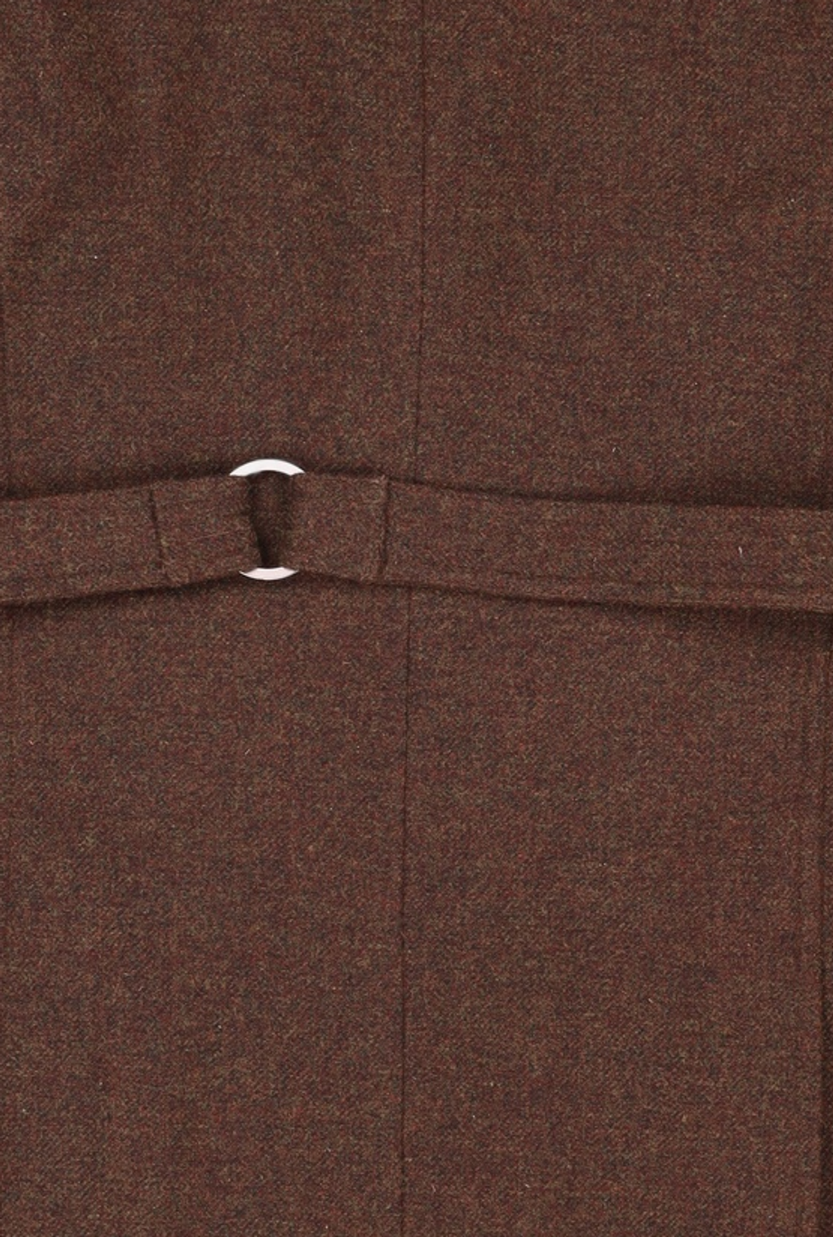 메종미네드(MAISON MINED) BLEND BROWN HALF DOUBLE COAT M
