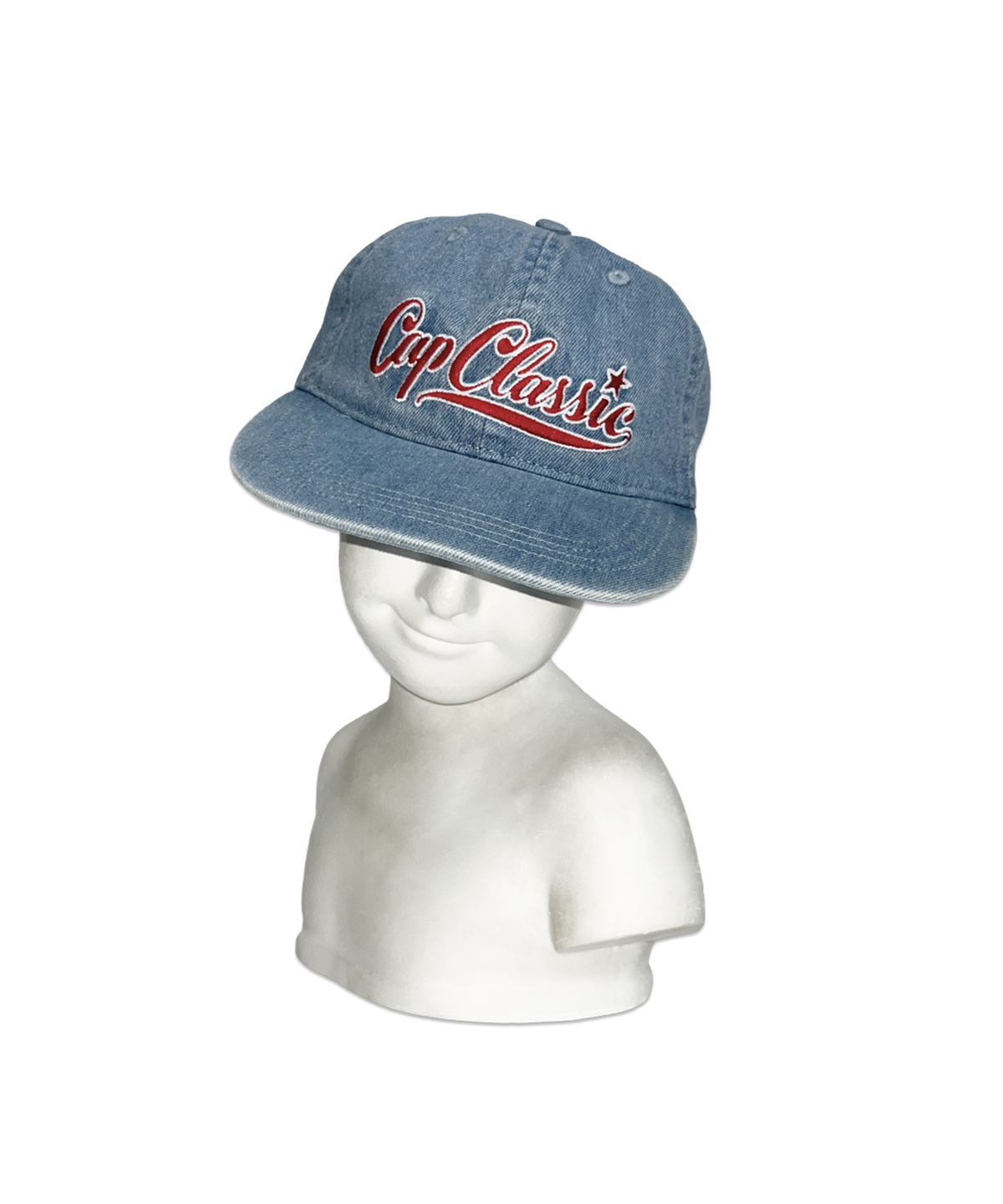 마스컴퍼니(MASCOMPANY) Cap Classic - Washed Denim