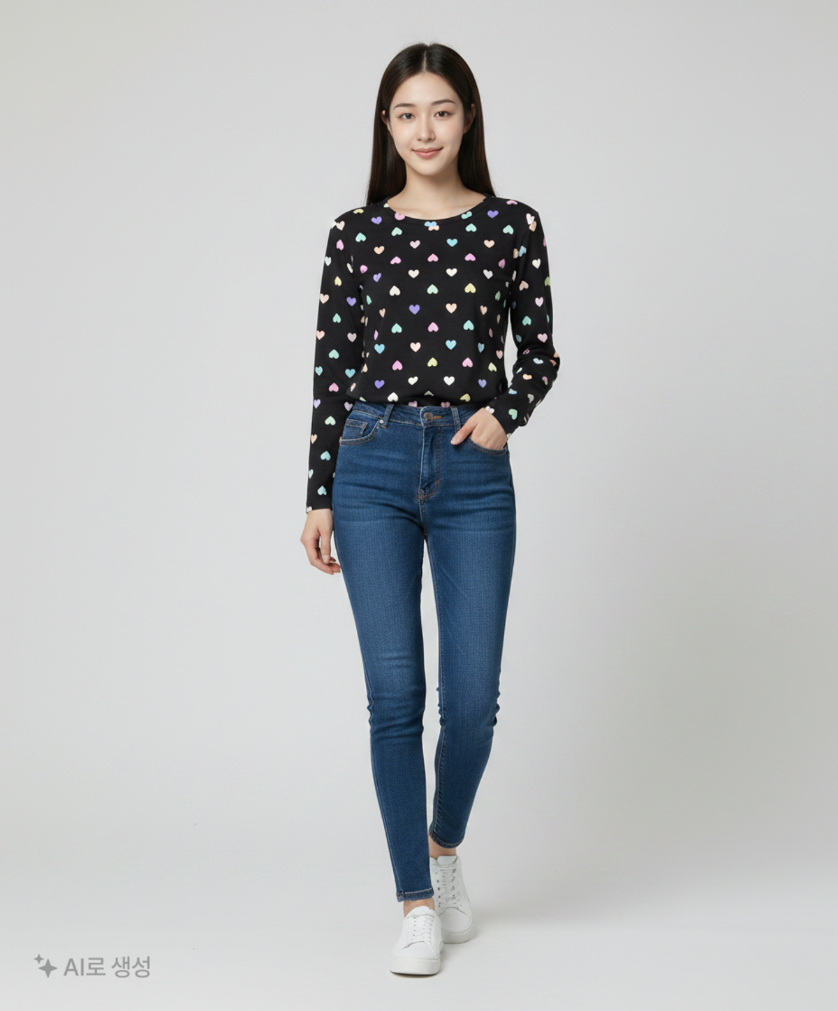 유니클로(UNIQLO) 긴소매 티셔츠 S
