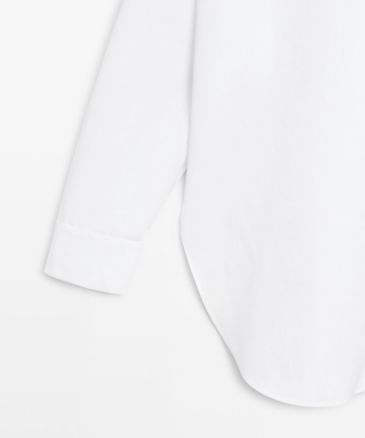 마시모두띠(MASSIMO DUTTI) 100% 코튼 포플린 셔츠