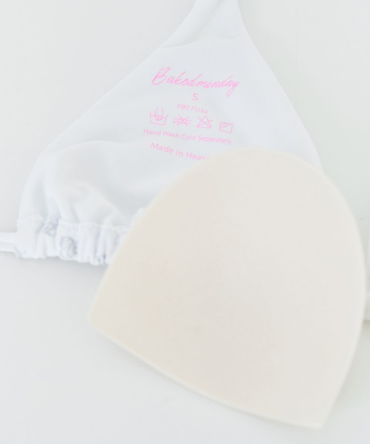 베이크먼데이(BAKEDMONDAY) [WHITE] SPORTY BIKINI