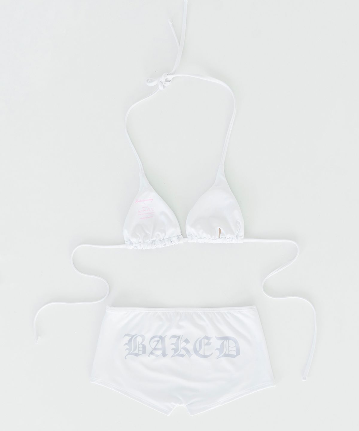 베이크먼데이(BAKEDMONDAY) [WHITE] SPORTY BIKINI