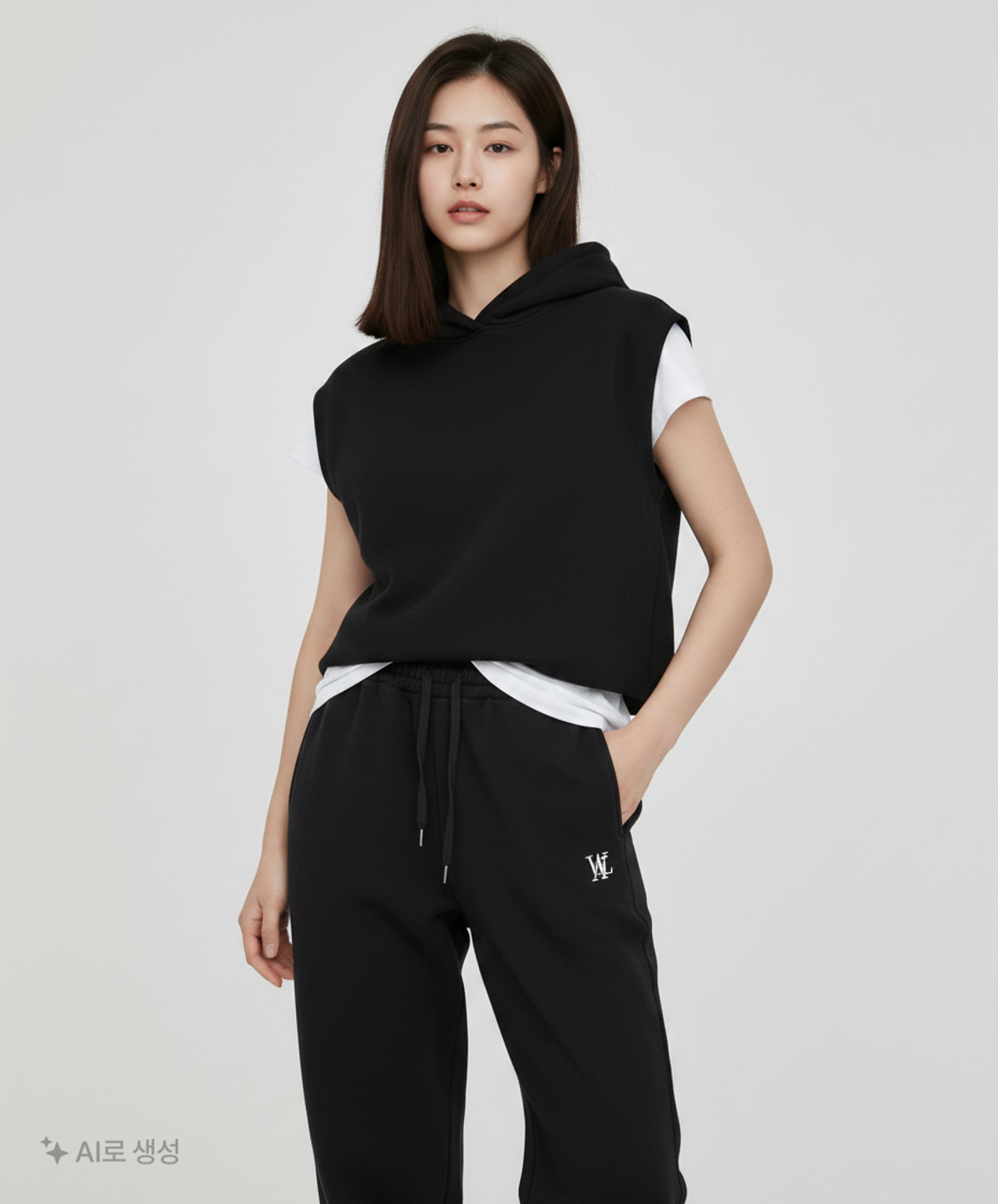 우알롱(WOOALONG) 조거 팬츠 S