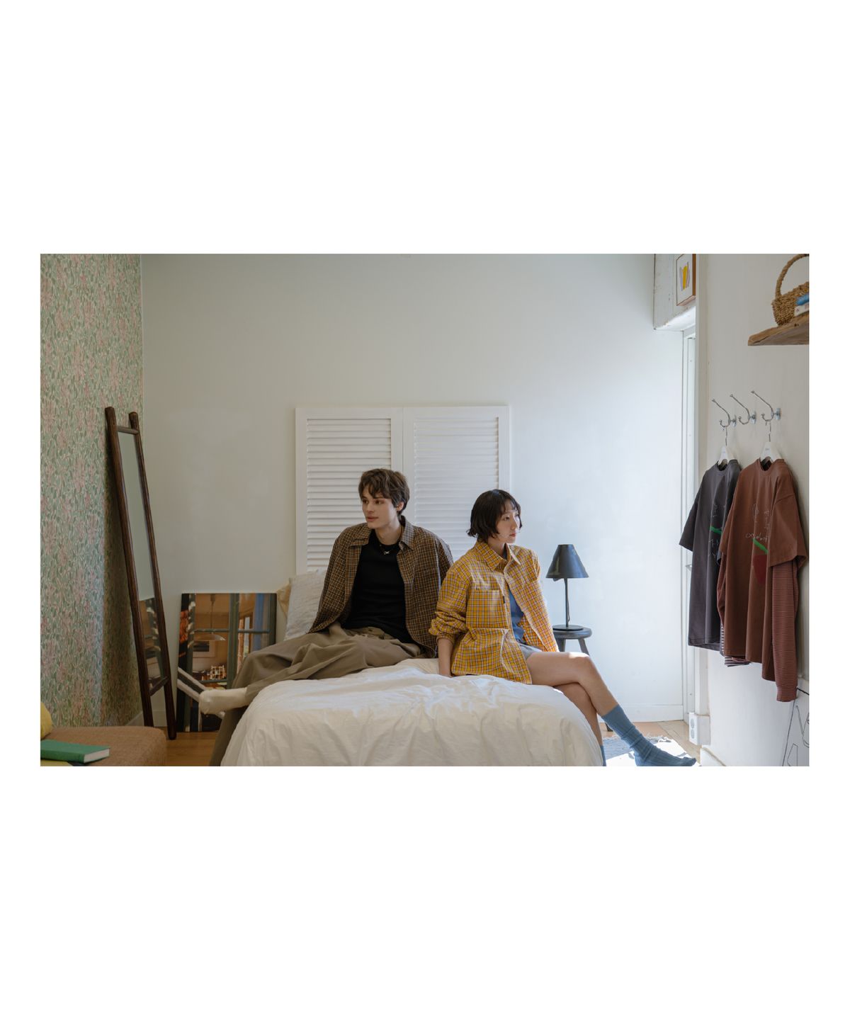른넷(LEUNNET) 엔조 체크 셔츠 (Enzo Check Shirt) / Yellow