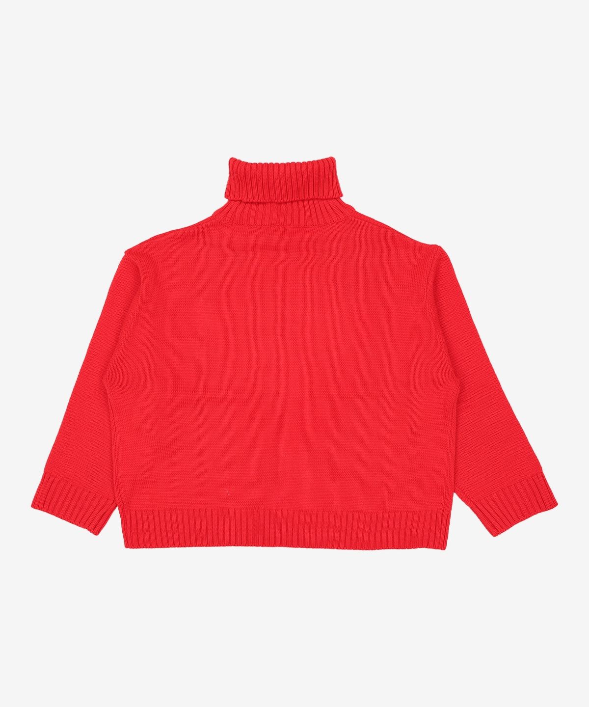 아이아이(EYEYE) LIPS EMBROID TURTLE NECK KNIT TOP_RED (EEON4NTR05W) FREE