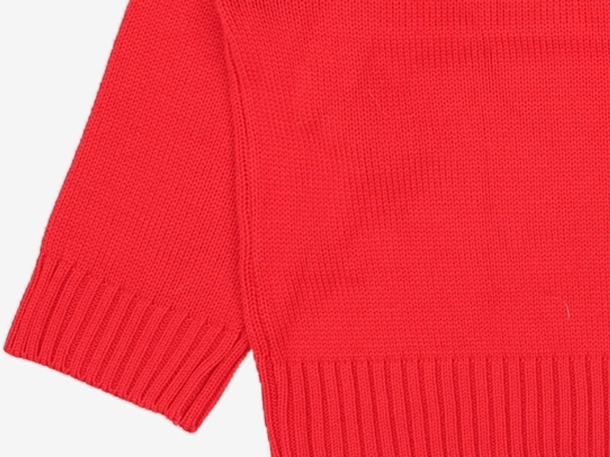 아이아이(EYEYE) LIPS EMBROID TURTLE NECK KNIT TOP_RED (EEON4NTR05W) FREE