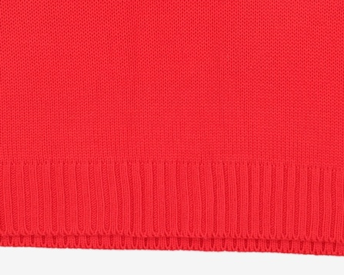 아이아이(EYEYE) LIPS EMBROID TURTLE NECK KNIT TOP_RED (EEON4NTR05W) FREE