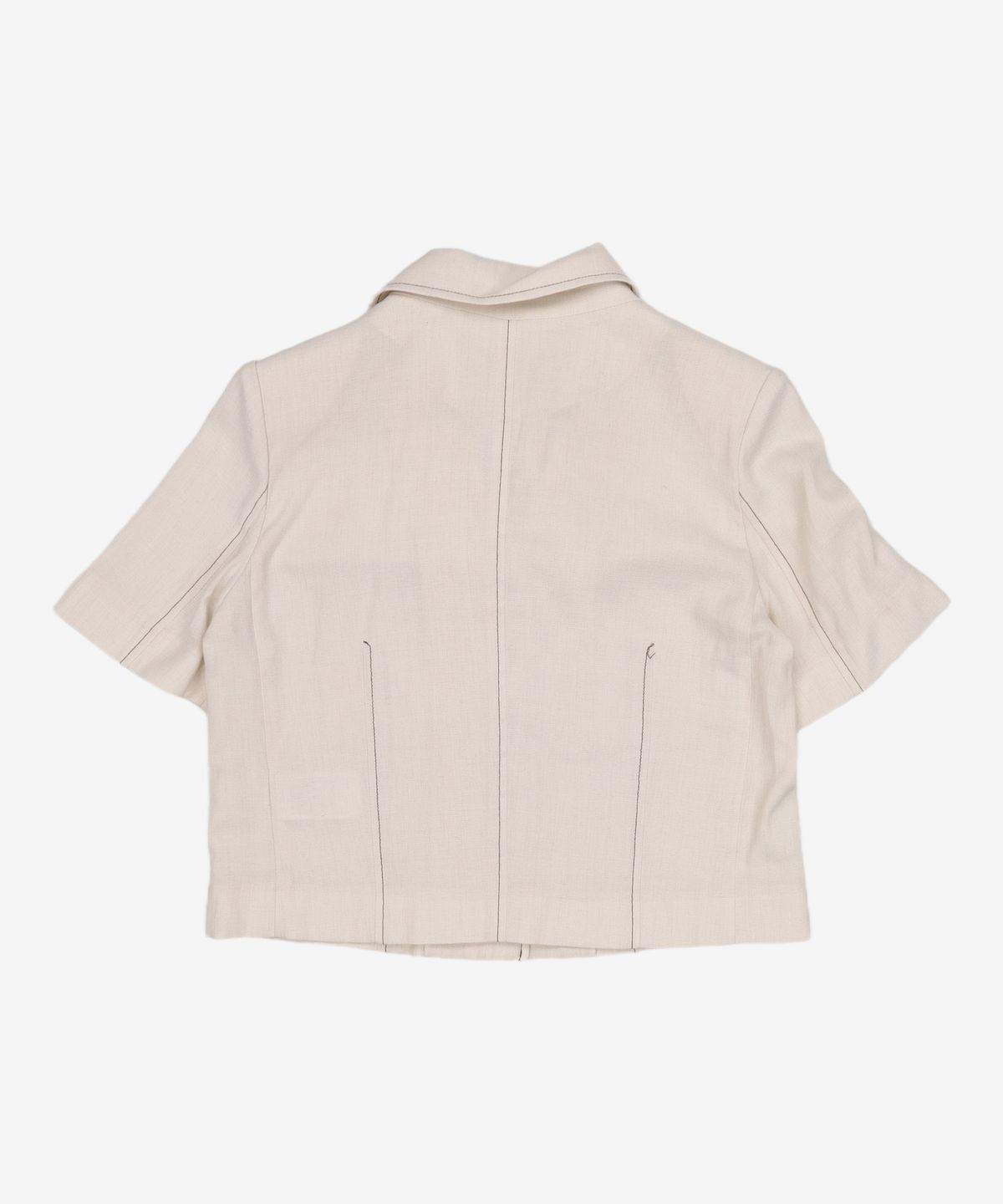 미쏘(MIXXO) 테일러드 스티치 반팔 자켓_MIWJKD601C M