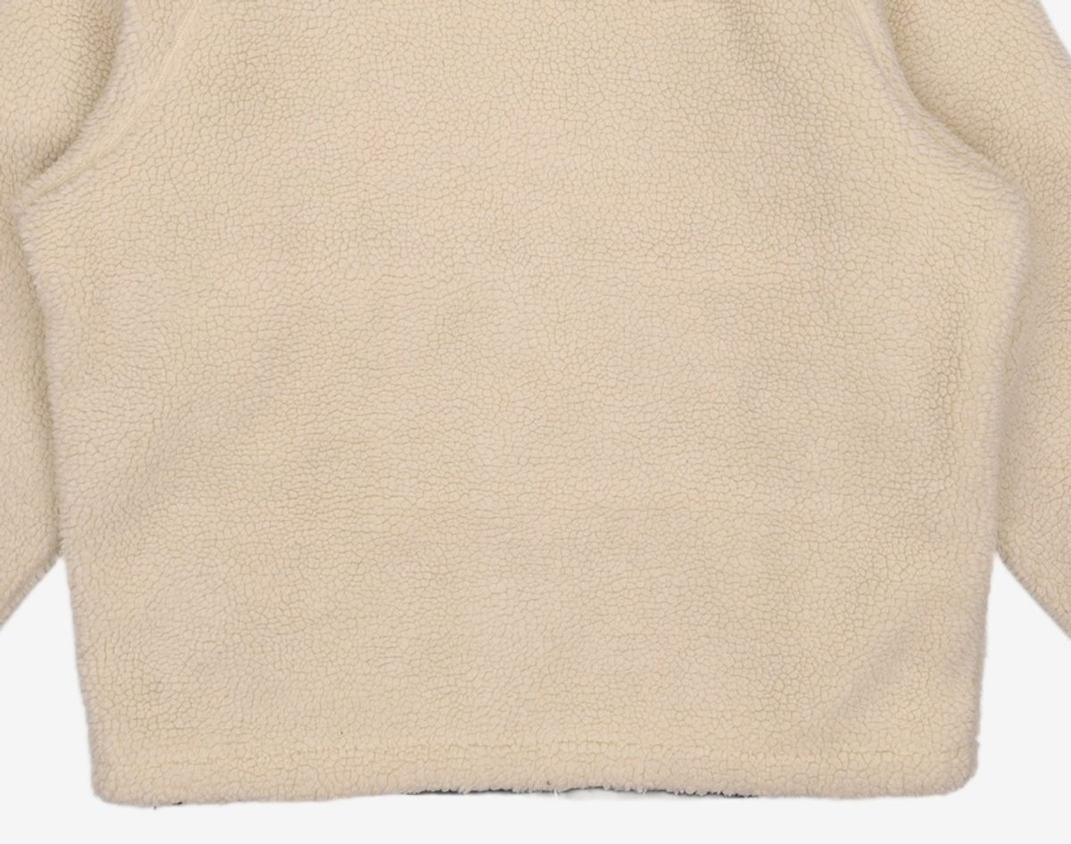 골스튜디오(GOALSTUDIO) REVERSIBLE SHERPA PADDED JACKET - WHITE M