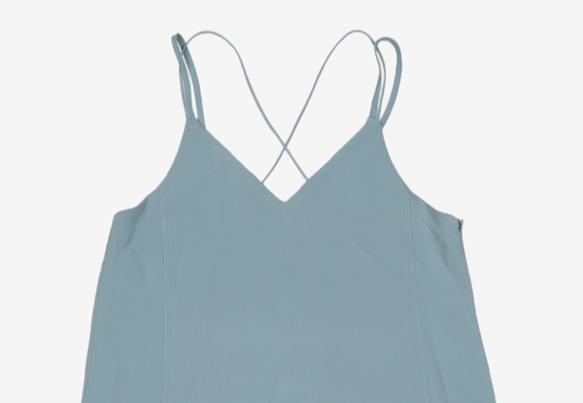 미쏘(MIXXO) X스트링 플레어 뷔스티에 롱 원피스 MIWOWB710B S