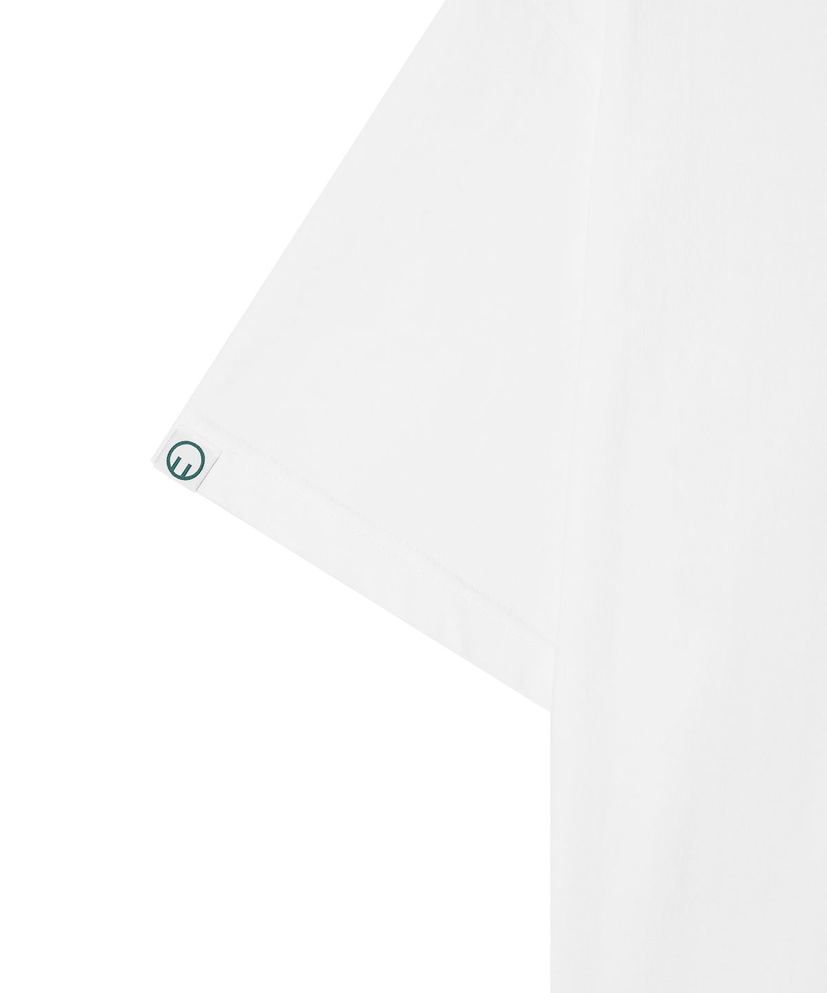 고라미스(GORAMIS) 로우 스크립트 프린팅 반팔 티셔츠 [WHITE]