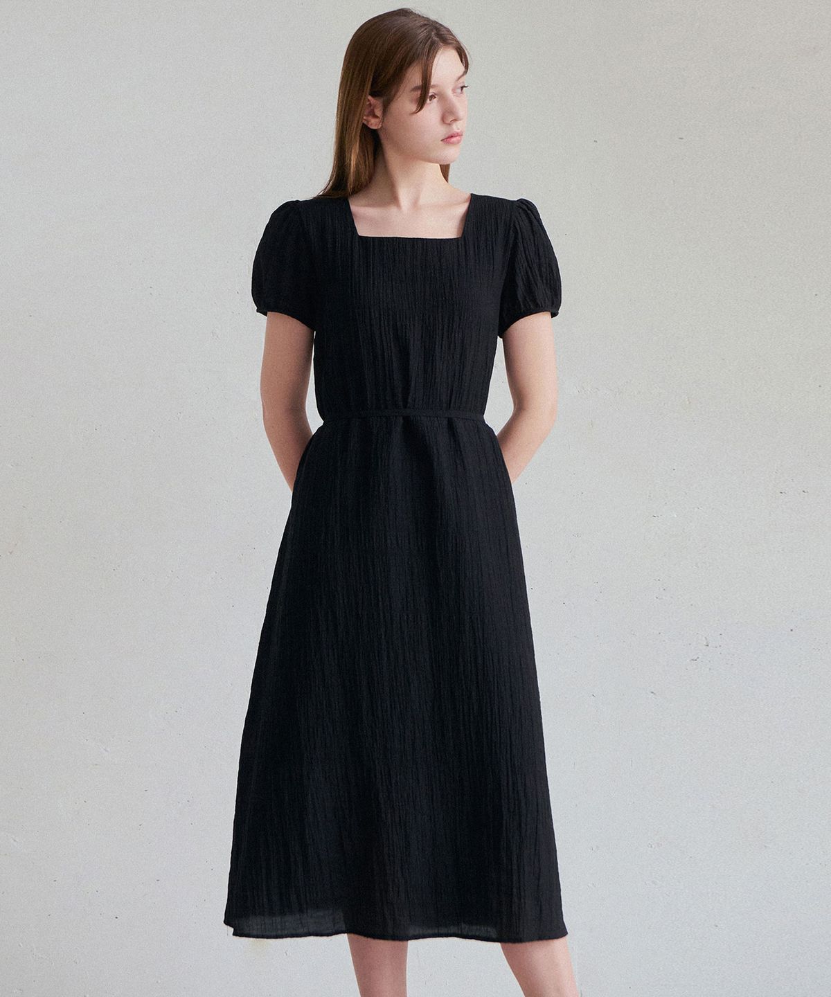 슬로우롤리(SLOWLOLLI) Pure summer dress_2 Colors