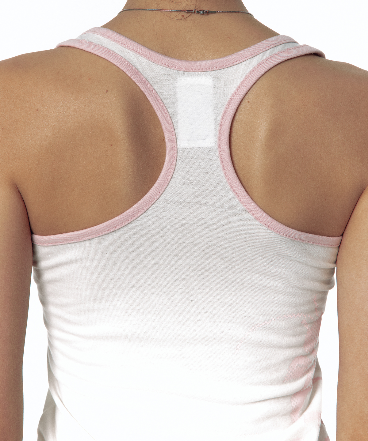 카시코(KASHIKO) Lily Racerback Top White
