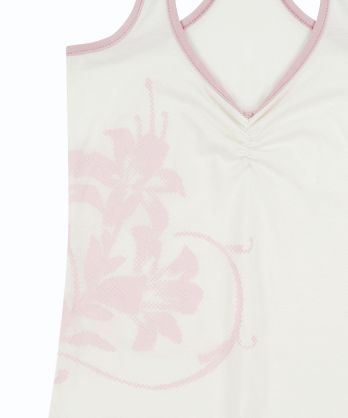 카시코(KASHIKO) Lily Racerback Top White