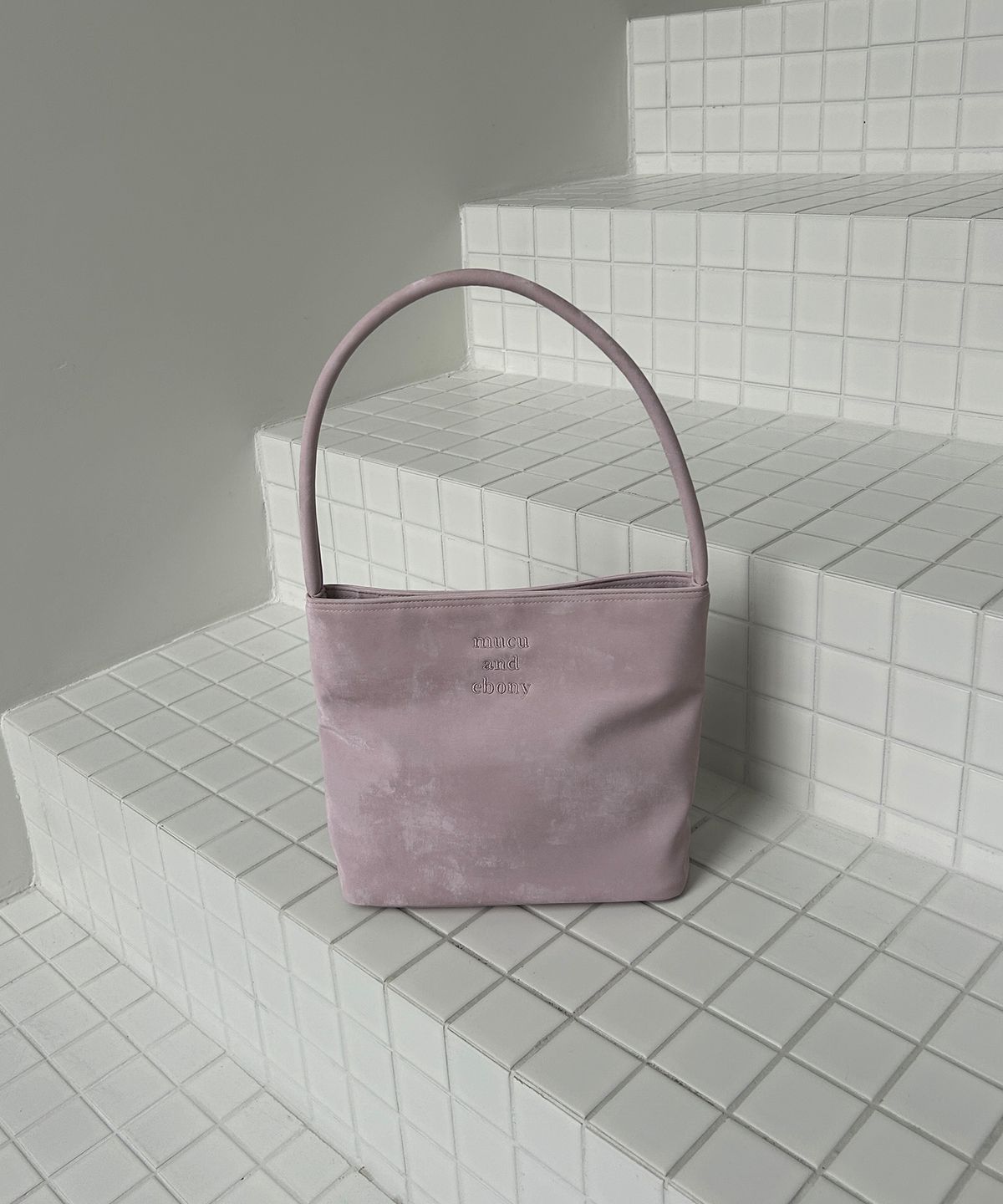 무쿠앤에보니(MUCU AND EBONY) Nearbreeze Bag _ Pink