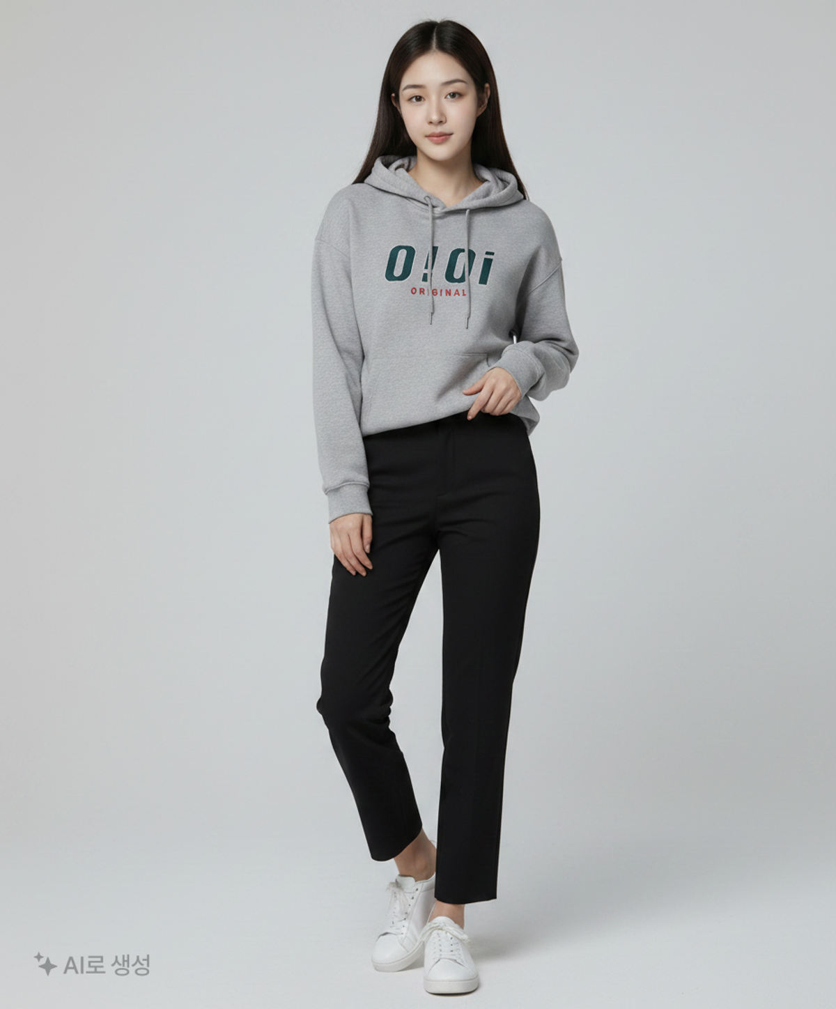오아이오아이 컬렉션(OIOI COLLECTION) 후드 티셔츠 M