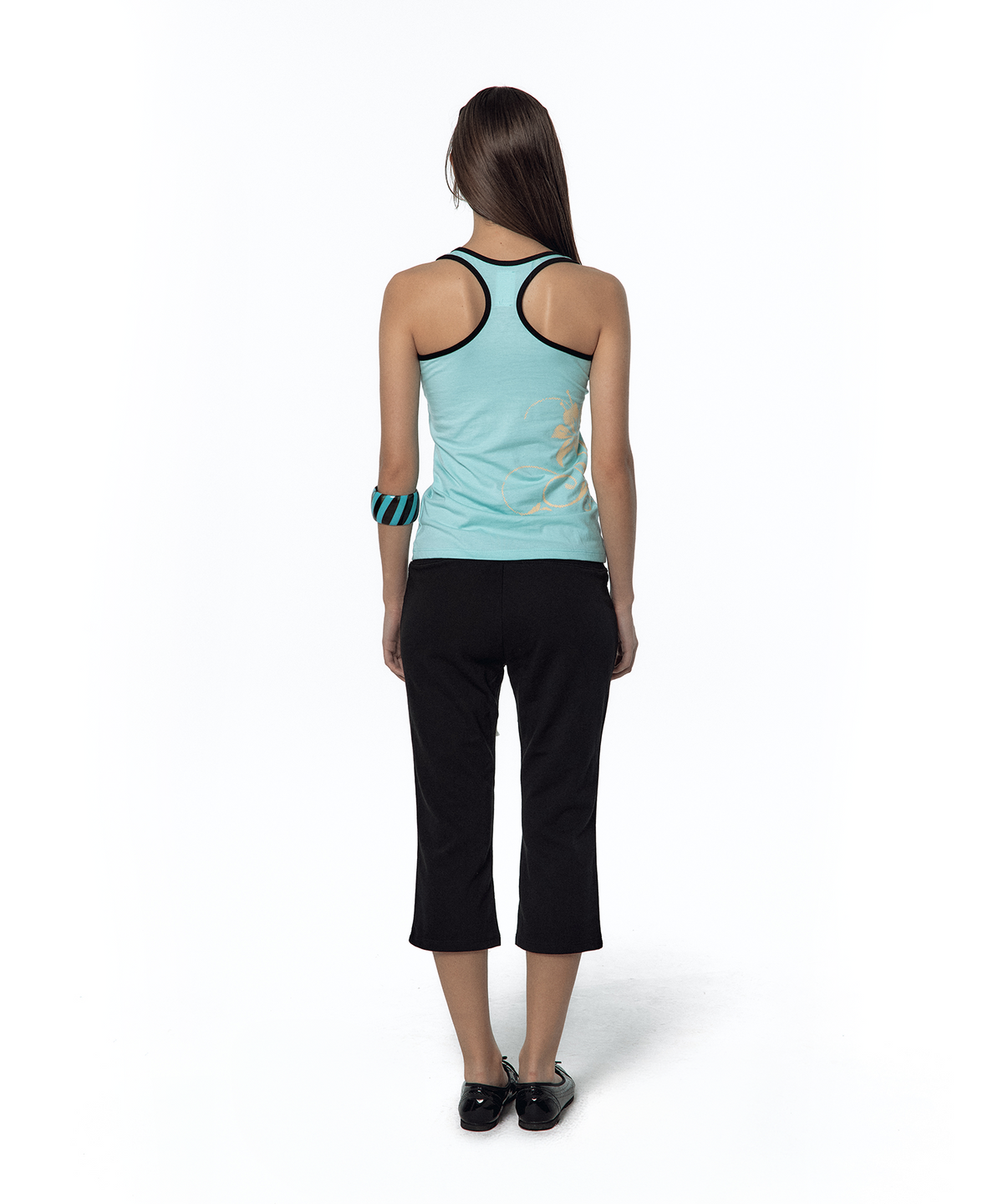 카시코(KASHIKO) Lily Racerback Top Mint