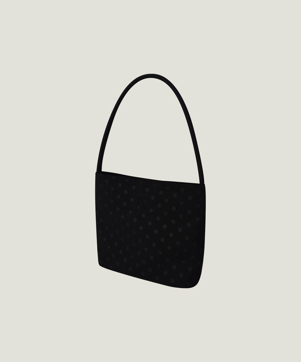 무쿠앤에보니(MUCU AND EBONY) Nearest Bag _ Dot Black