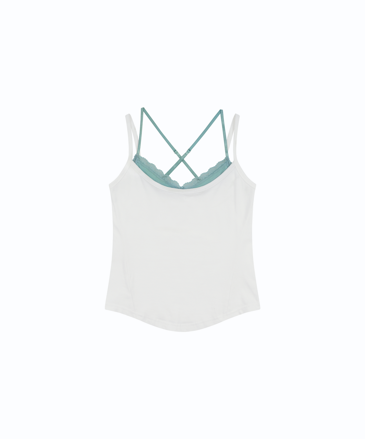 카시코(KASHIKO) Nessa Lace Top White-Mint