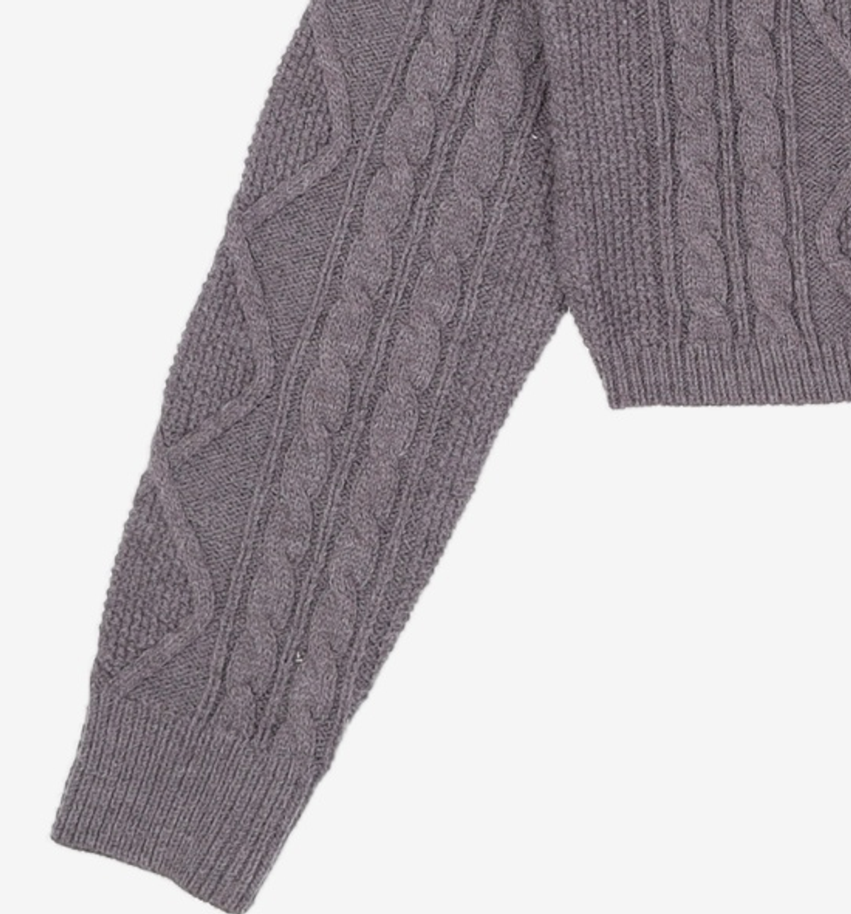 미쏘(MIXXO) 변형케이블 크롭 가디건_MIWCKDT56T M