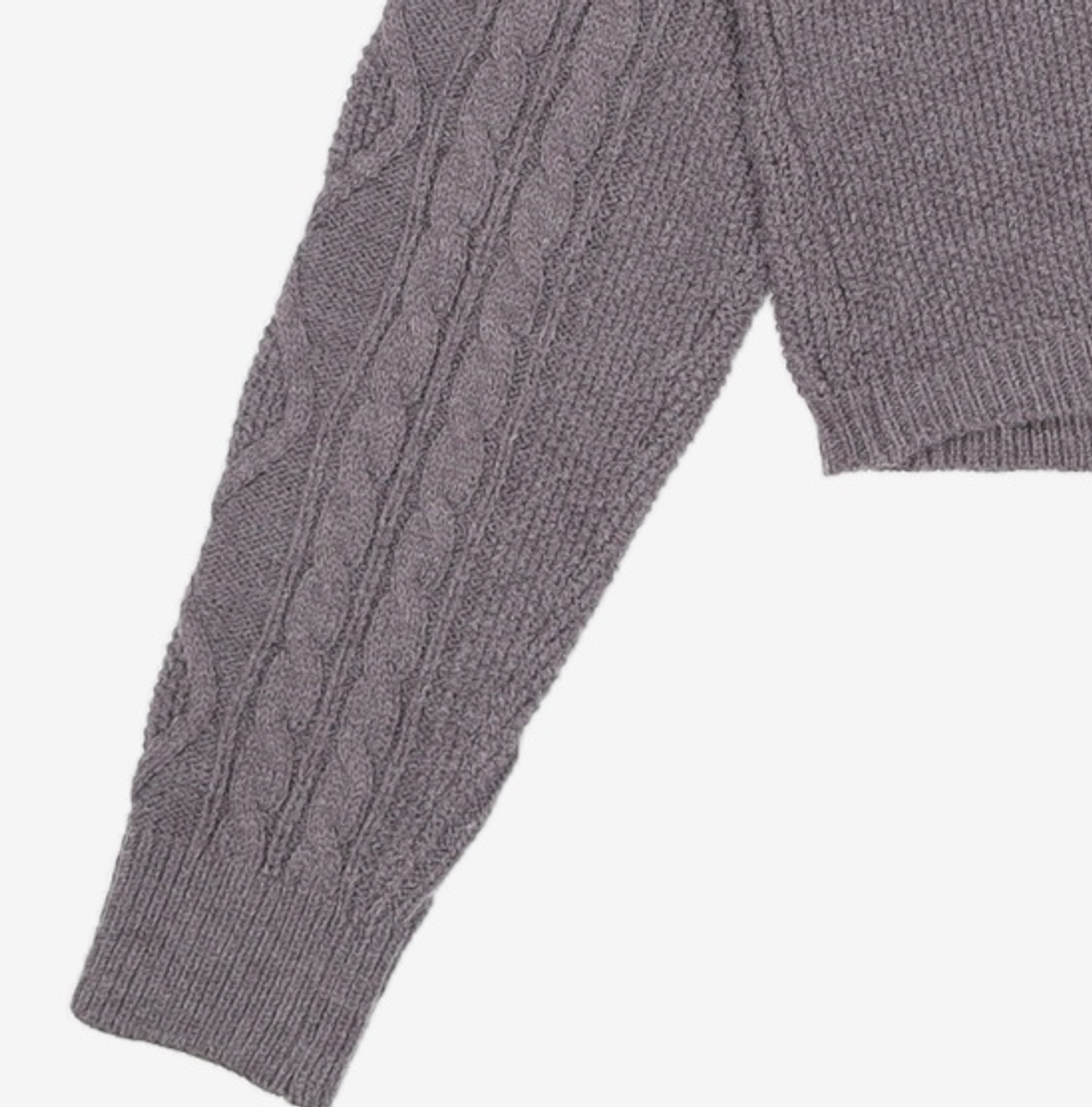 미쏘(MIXXO) 변형케이블 크롭 가디건_MIWCKDT56T M