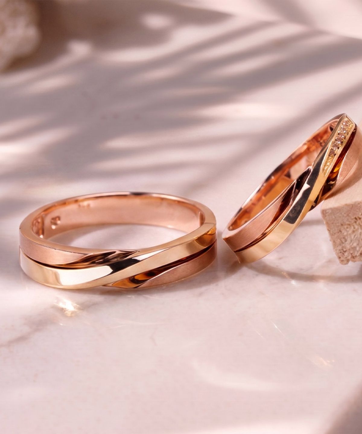 엘렌쥬얼리(HELENE JEWELRY) 실버 Silver 925 체리쉬 커플 링 은 반지