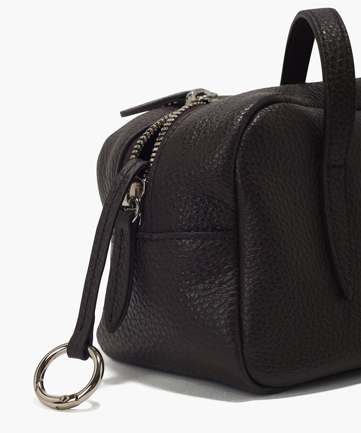 플로르(FLOR) 윌로 플루트백 미니 Willo Flute Bag Mini Dark Brown