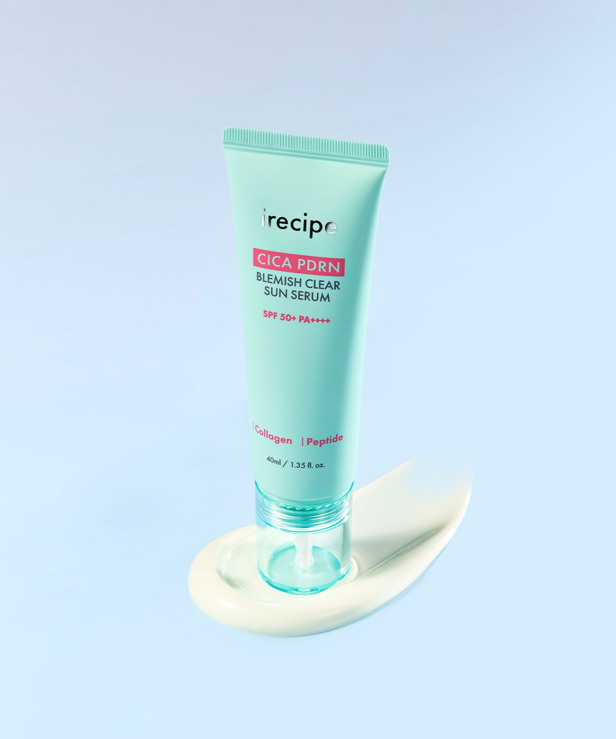 아이레시피(IRECIPE) 시카 피디알엔 흔적 클리어 진정 미백 선세럼 40ml