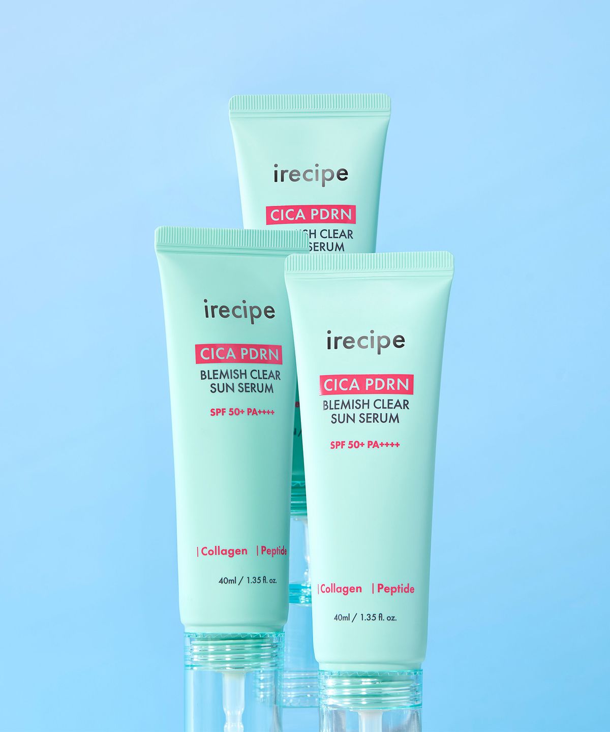 아이레시피(IRECIPE) 시카 피디알엔 흔적 클리어 진정 미백 선세럼 40ml
