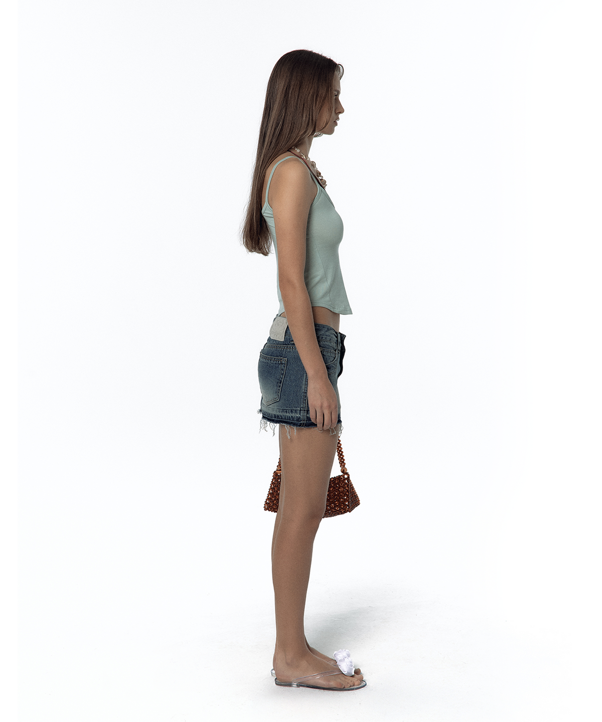 카시코(KASHIKO) Nessa Lace Top Mint-Wine
