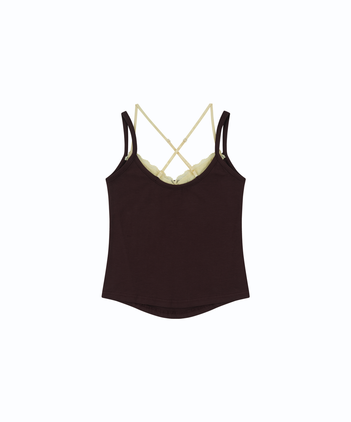 카시코(KASHIKO) Nessa Lace Top Wine-Yellow