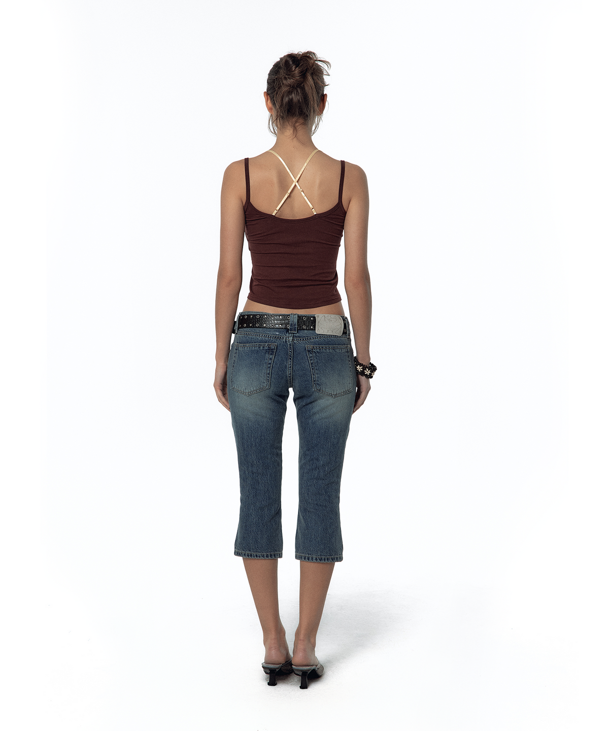 카시코(KASHIKO) Nessa Lace Top Wine-Yellow