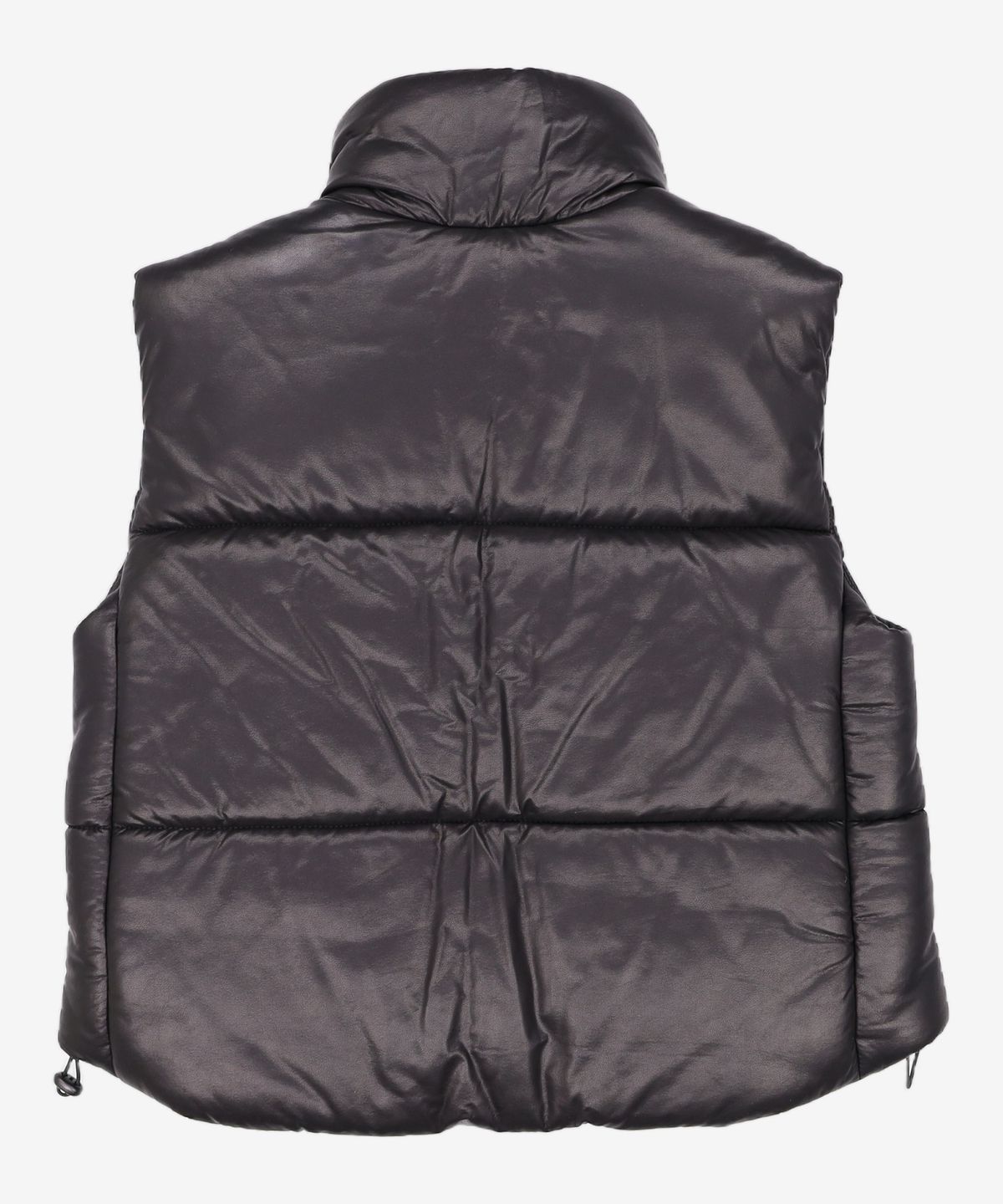 미쏘(MIXXO) 비건레더 패딩조끼 MIWJPCV22C M