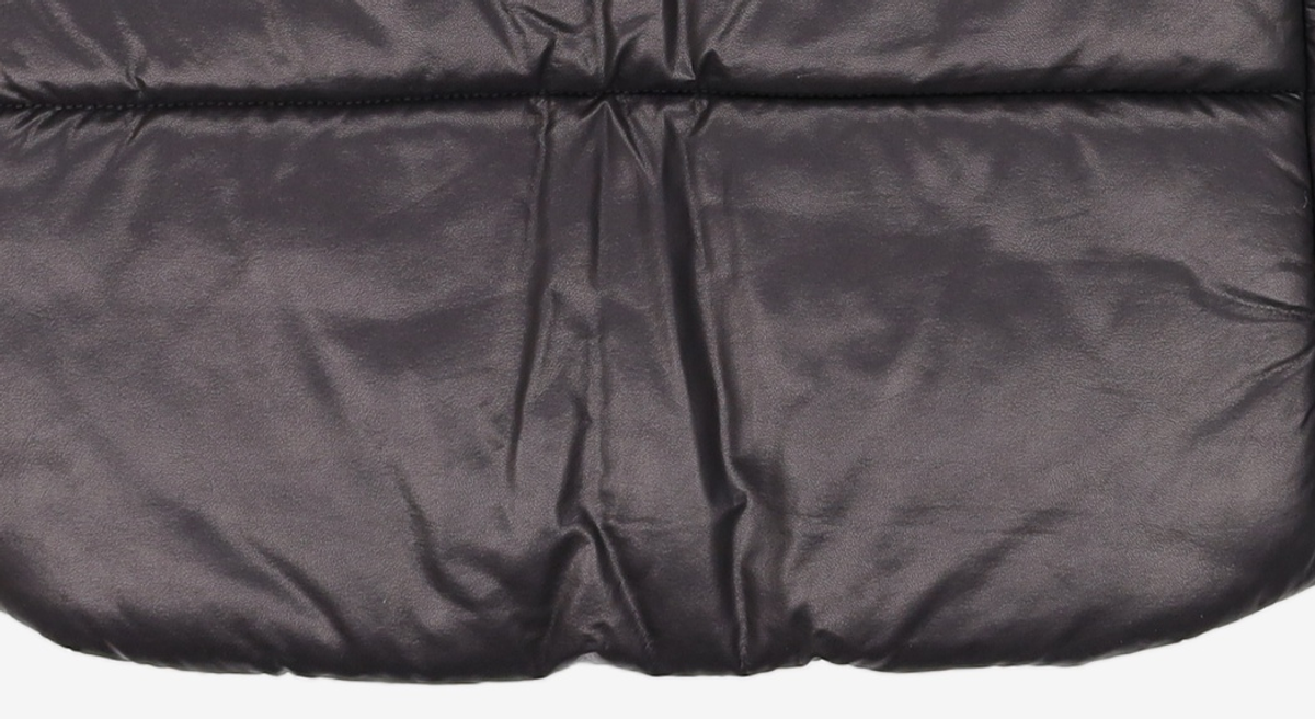 미쏘(MIXXO) 비건레더 패딩조끼 MIWJPCV22C M