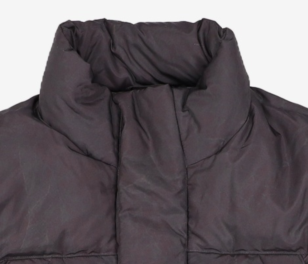 애드오프(ADDOFF) MOLDY DYED PUFFER JACKET BLACK L