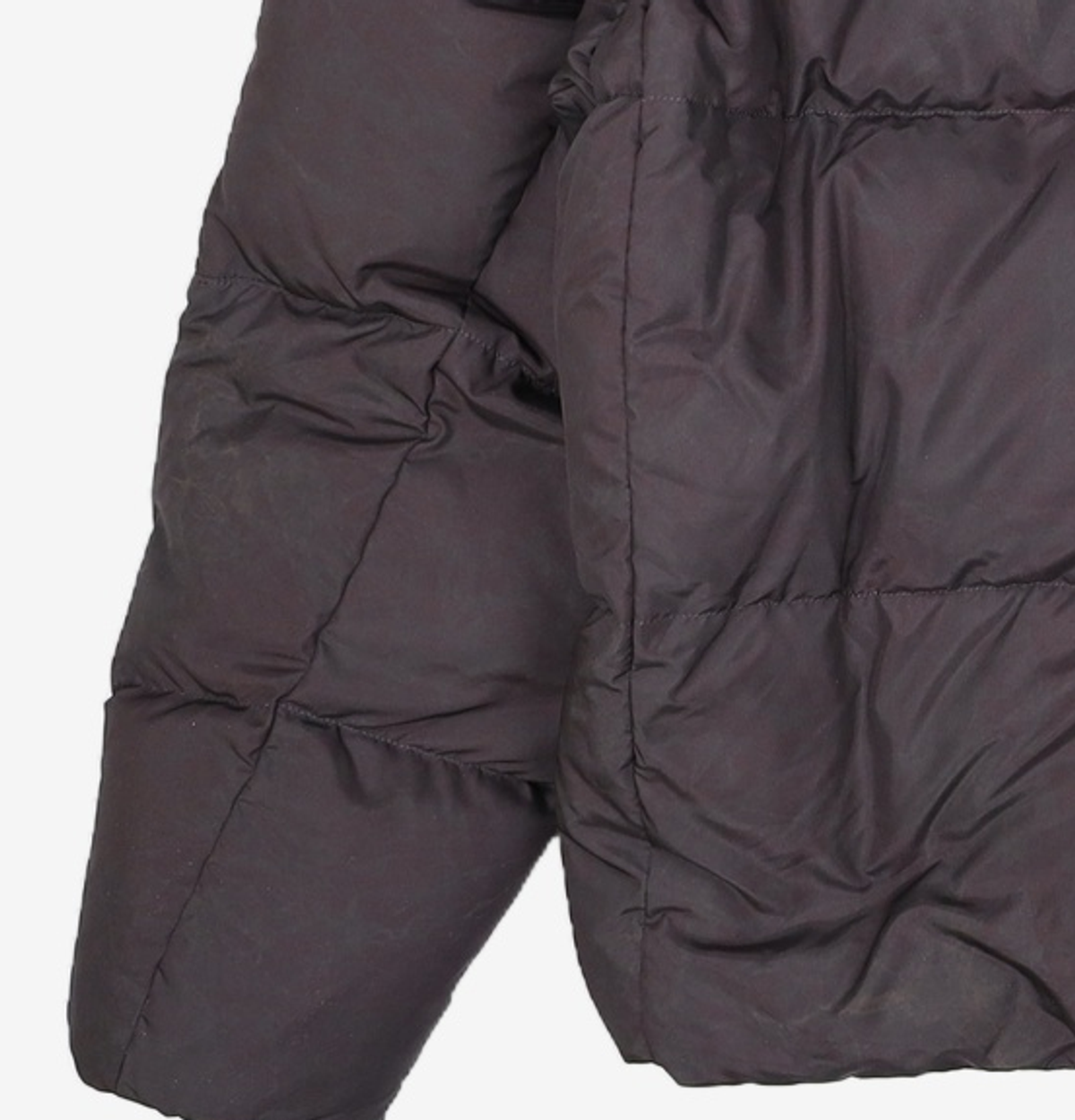 애드오프(ADDOFF) MOLDY DYED PUFFER JACKET BLACK L
