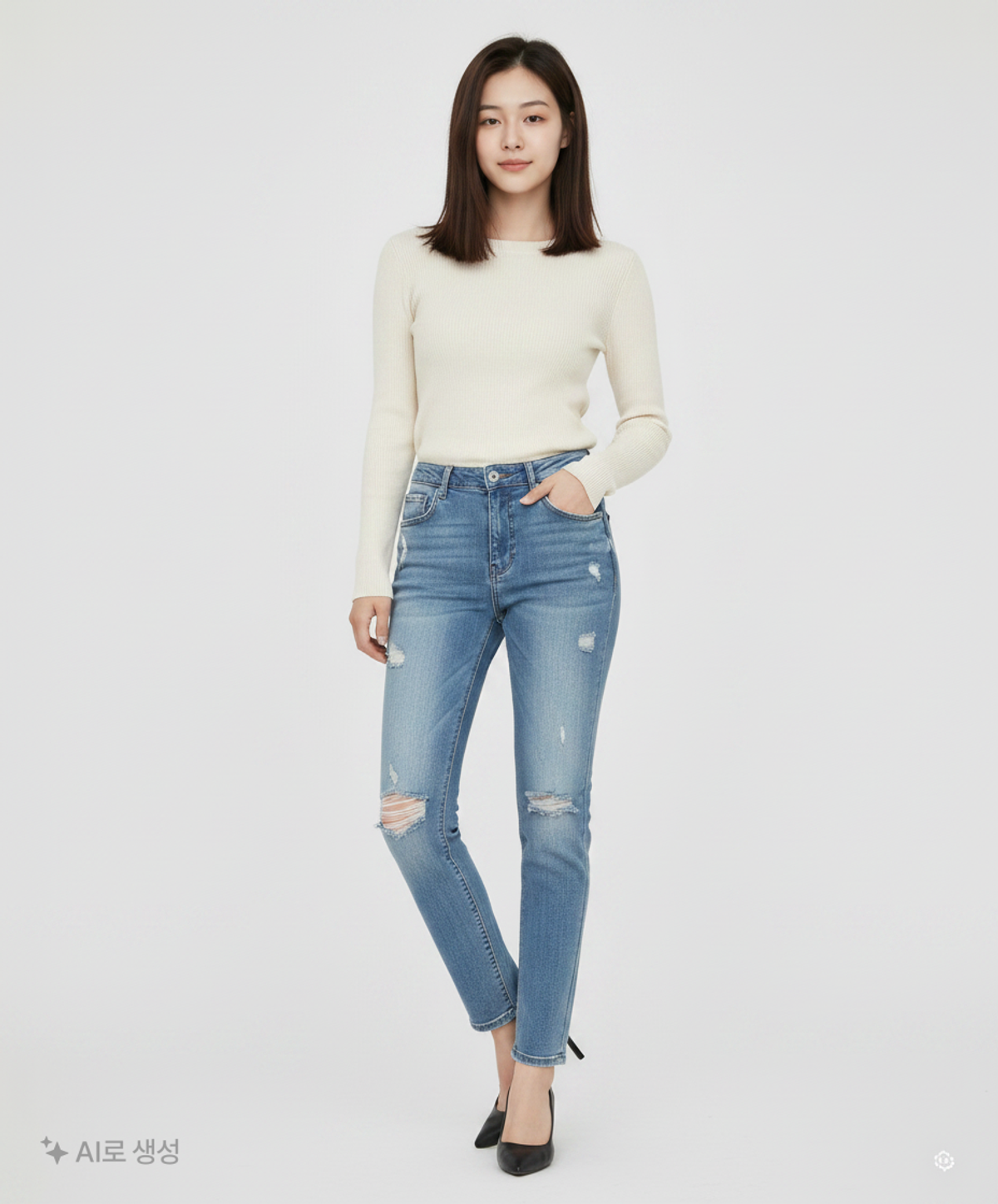 버커루(BUCKAROO) 청/데님 팬츠 26