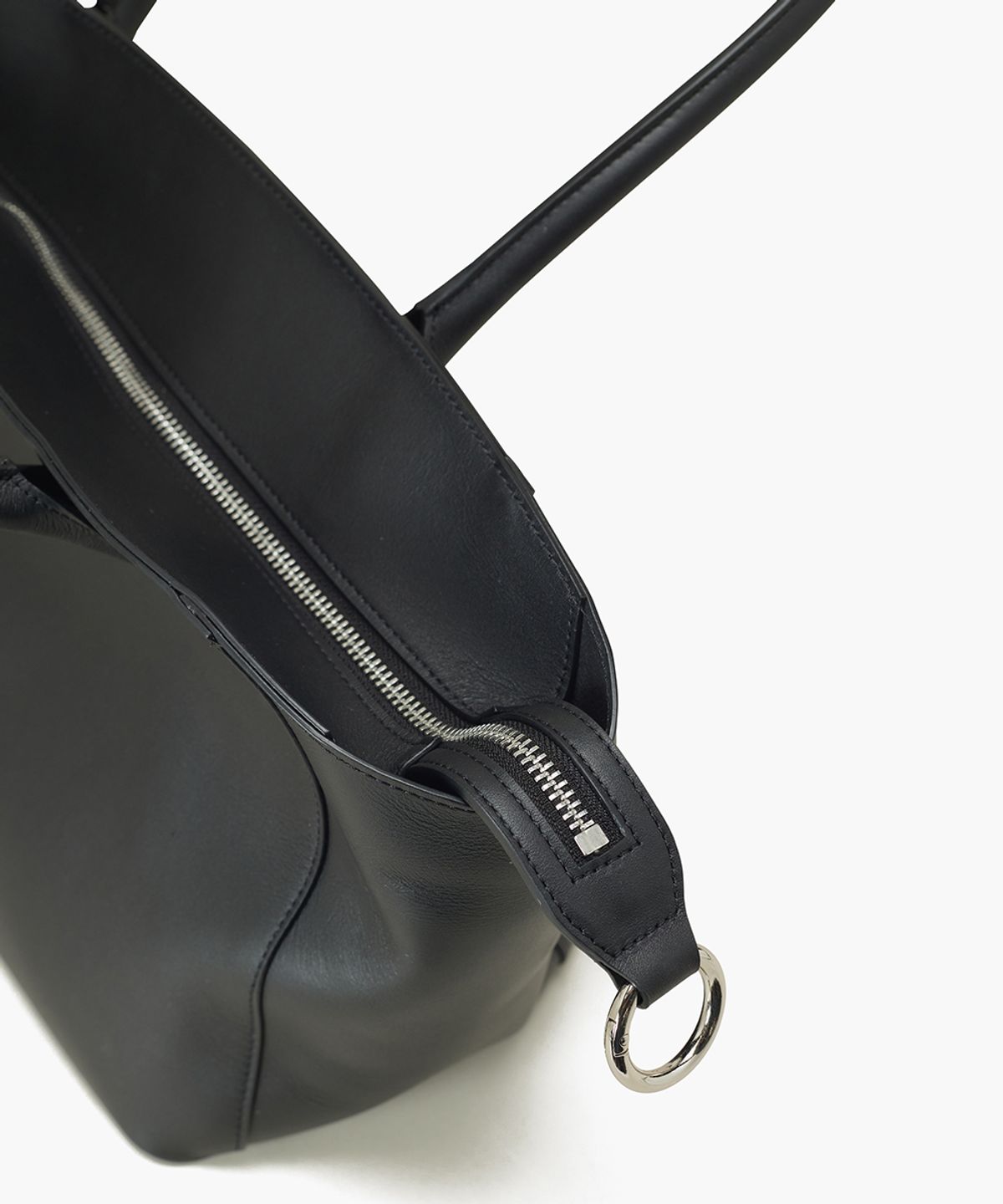 플로르(FLOR) 매그 토트백 Mag Leather Tote Bag Black