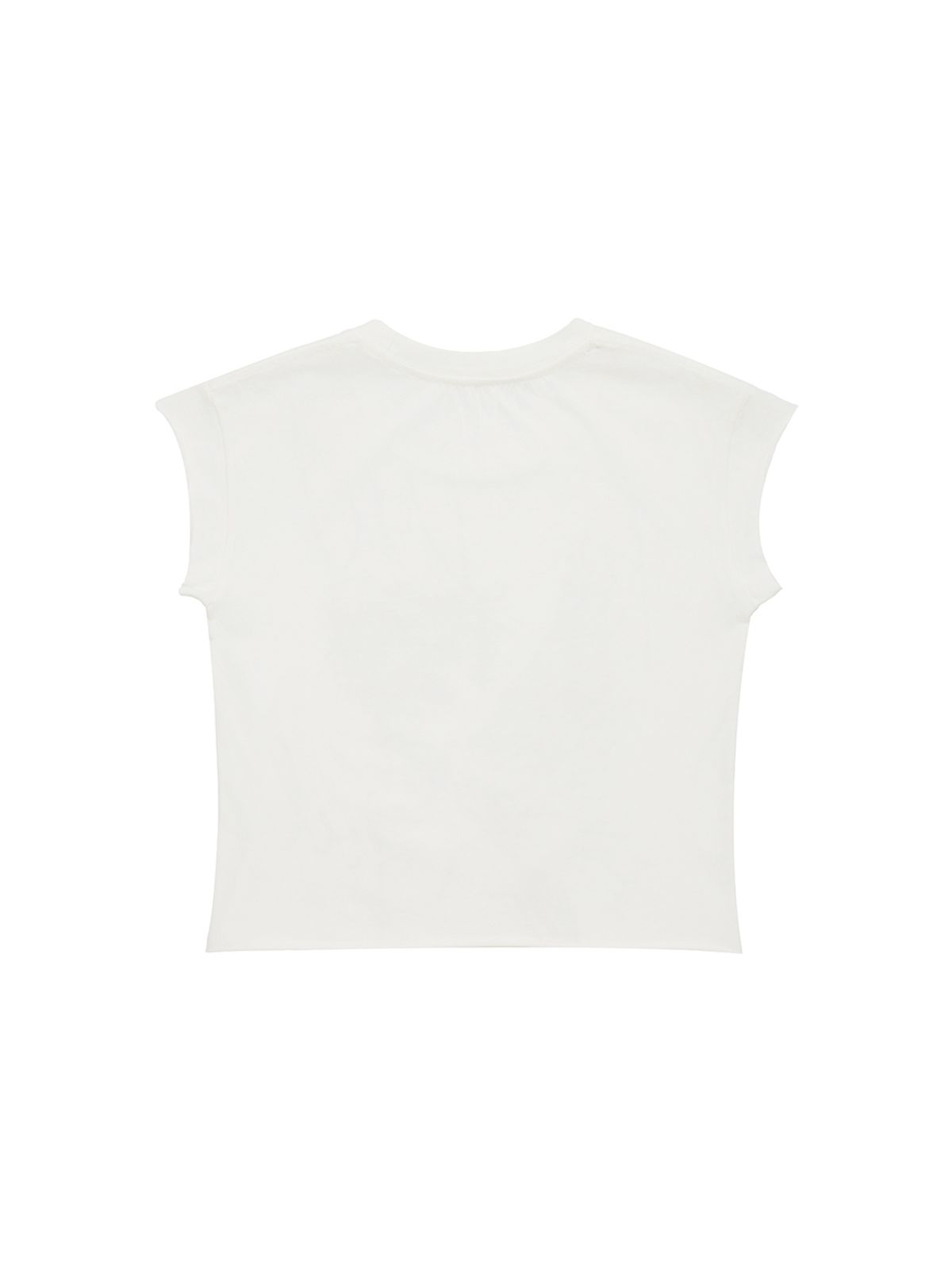 와이이이엘(YEEL) ROCKSTAR CAP SLEEVE T-SHIRT WHITE