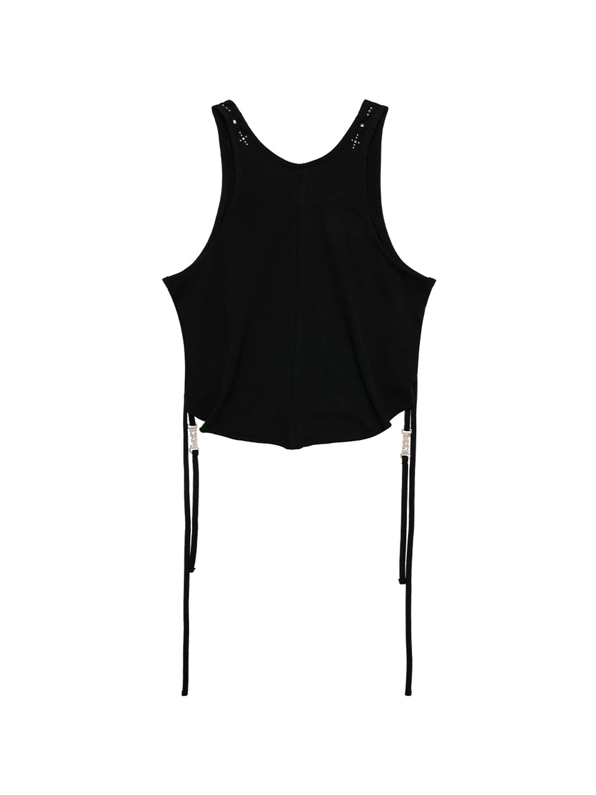 와이이이엘(YEEL) SIDE STRING TANK TOP BLACK