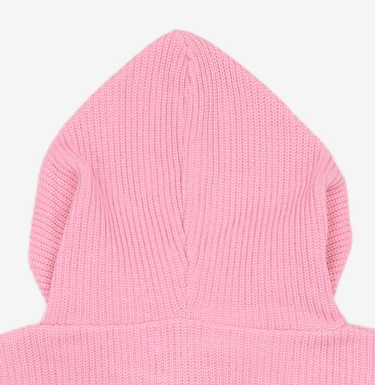 유희(YOUHEE) STAR KNIT HOODIE PINK FREE