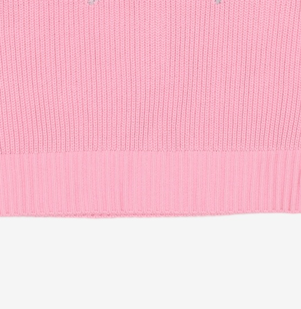 유희(YOUHEE) STAR KNIT HOODIE PINK FREE