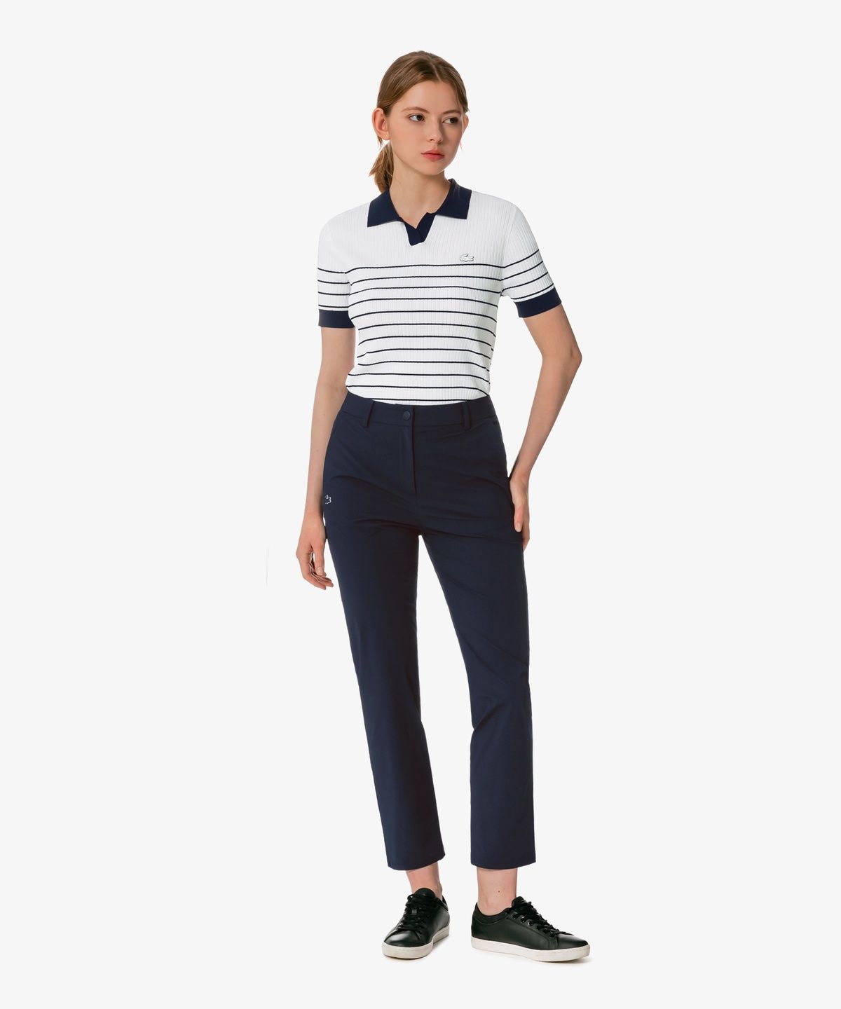라코스테(LACOSTE) 여성 냉감 프린트 팬츠 HF927E-56G HDE