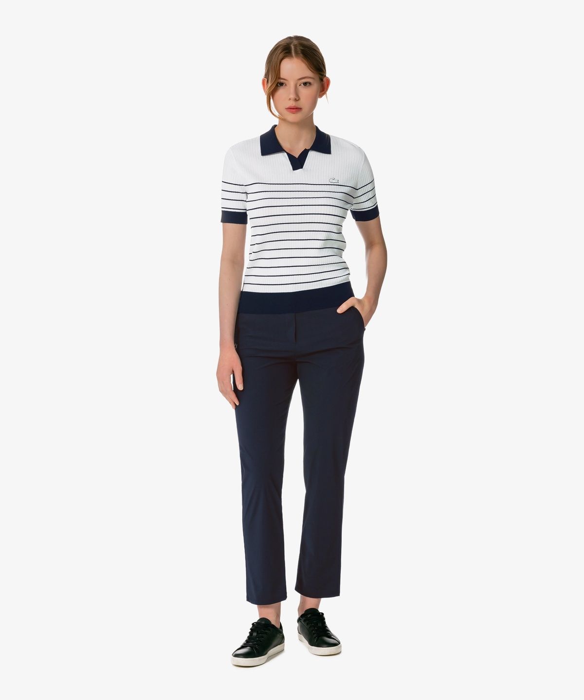 라코스테(LACOSTE) 여성 냉감 프린트 팬츠 HF927E-56G HDE