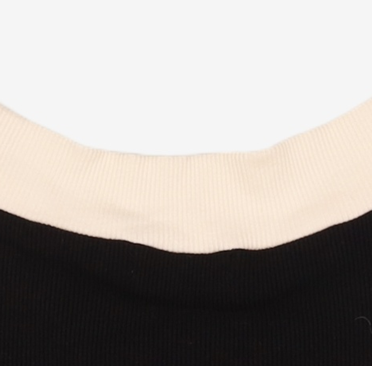 콤 스튜디오(COMBSTUDIO) CO OFF SHOULDER HALF JERSEY TOP_NAVY S