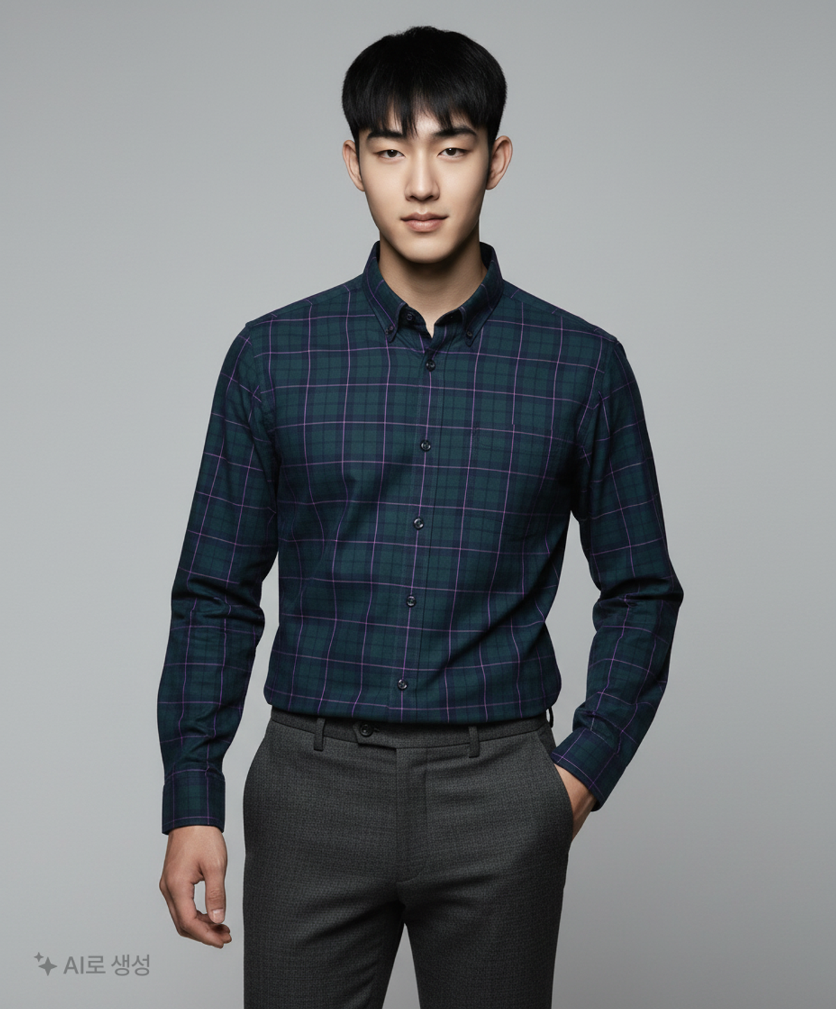 유니클로(UNIQLO) 캐주얼 셔츠 L