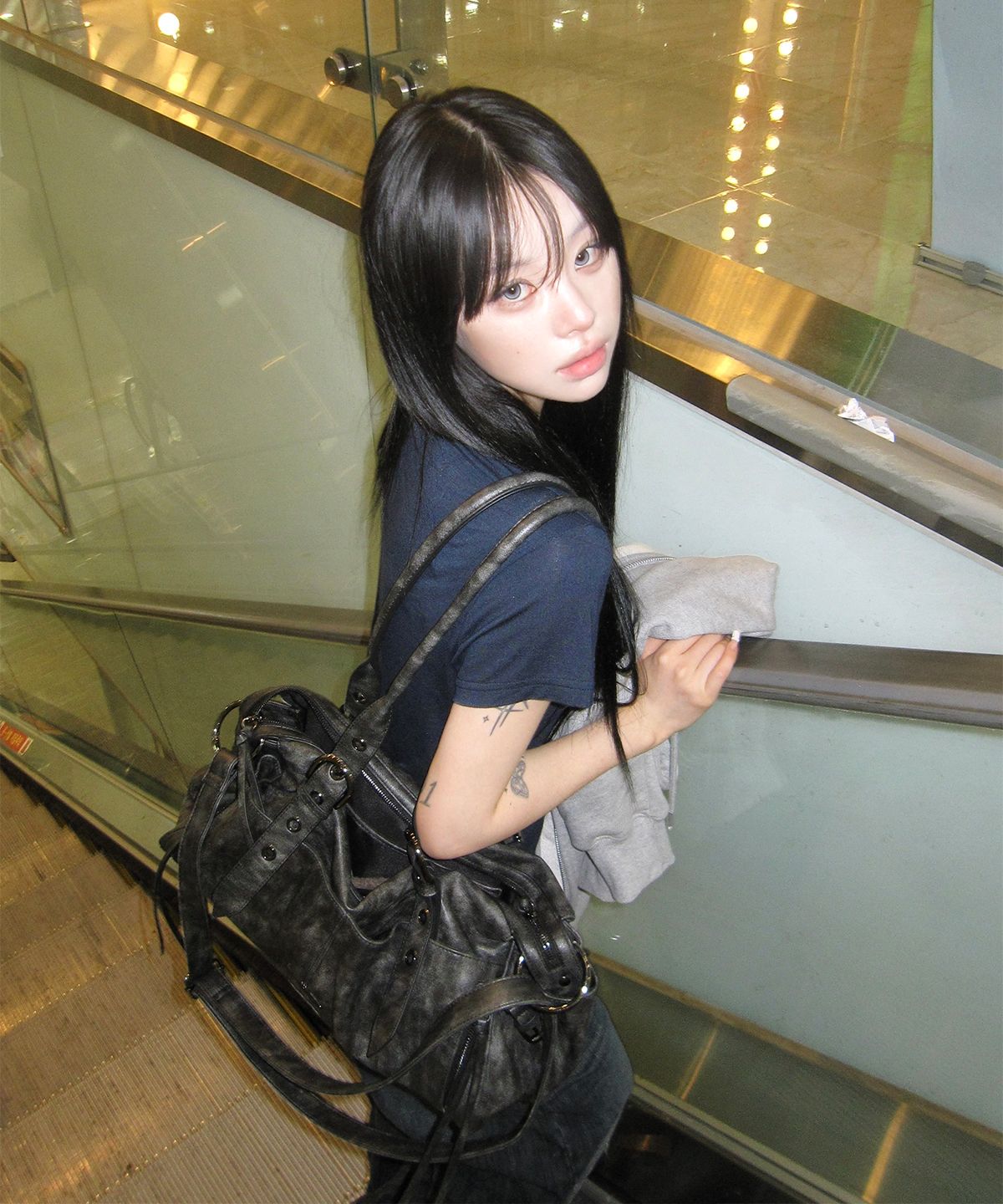 밈더워드로브(MIMTHEWARDROBE) [밈더 X 해나] Cheeky Motor Bag